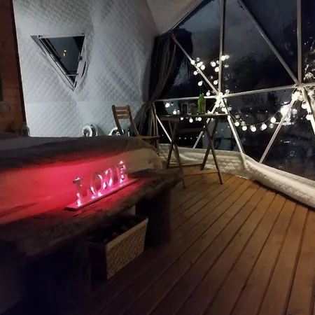 Luxe tent Glamping Quintana